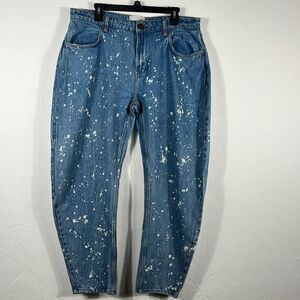 🔥🔥 OneTeaspoon Bleach Splatter Distressed Blue Jeans Men Size 31 - EXCELLENT
